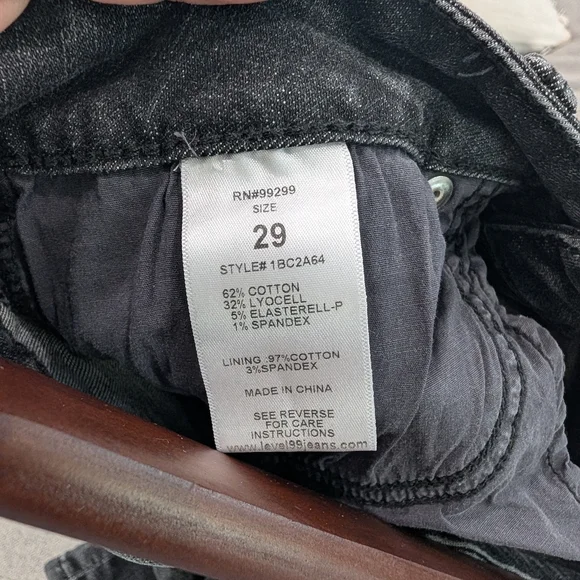 Level 99 Flashpoint Wash Anthropologie Lily Jeans Size 29 - Picture 9 of 10